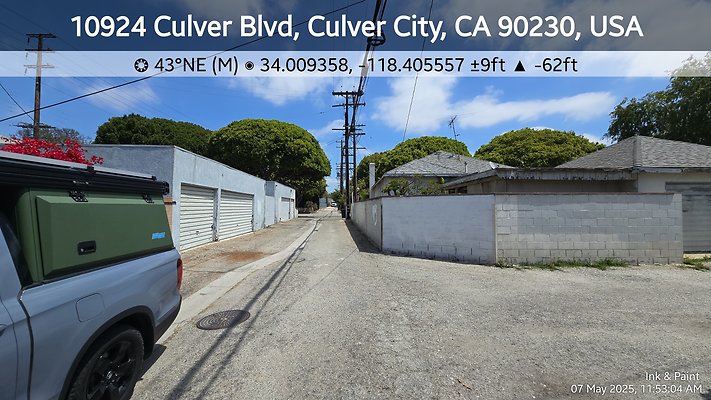 a-Alley E of Culver Elenda to Harter454